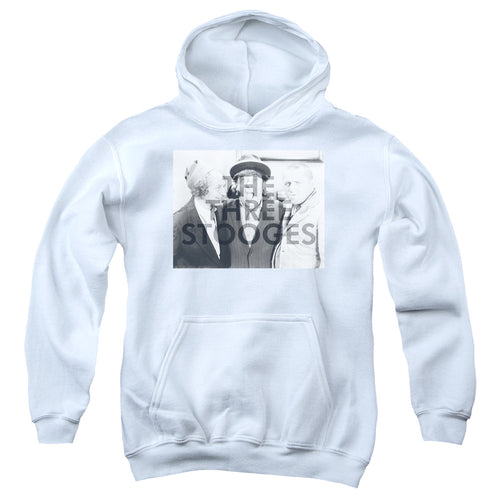 The Three Stooges Cutoff Youth Hoodie