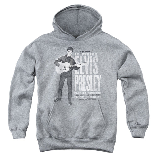 Elvis Presley In Person Youth Hoodie
