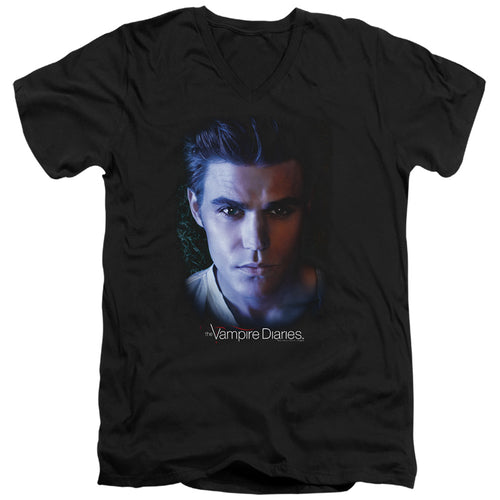 The Vampire Diaries Stefan Portrait V-Neck T-Shirt