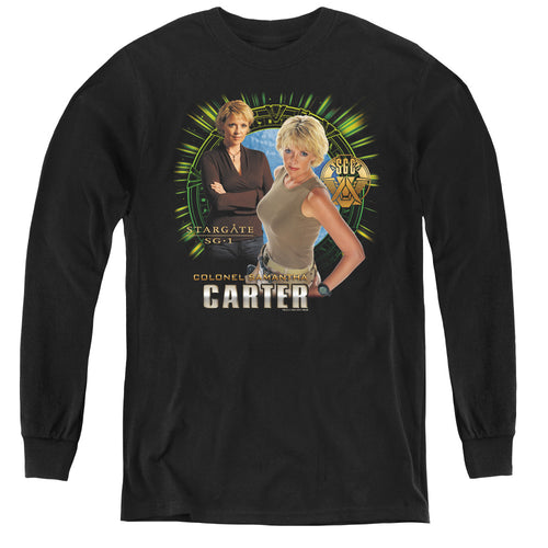 Stargate SG-1 Samantha Carter Youth Long Sleeve T-Shirt