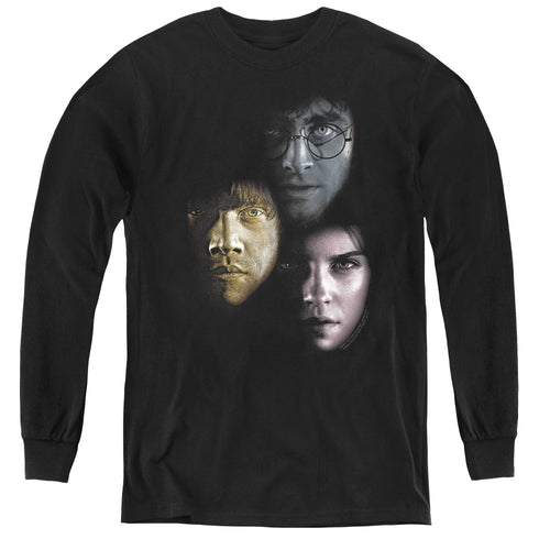 Harry Potter Hero Heads Youth Long Sleeve T-Shirt