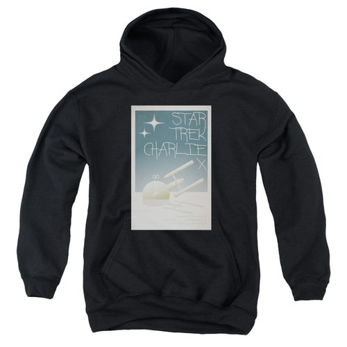 Star Trek Charlie X Black Youth Hoodie