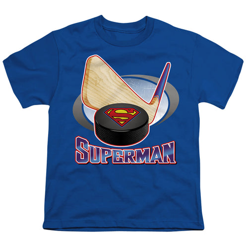 Superman Hockey Stick Youth/Toddler T-Shirt