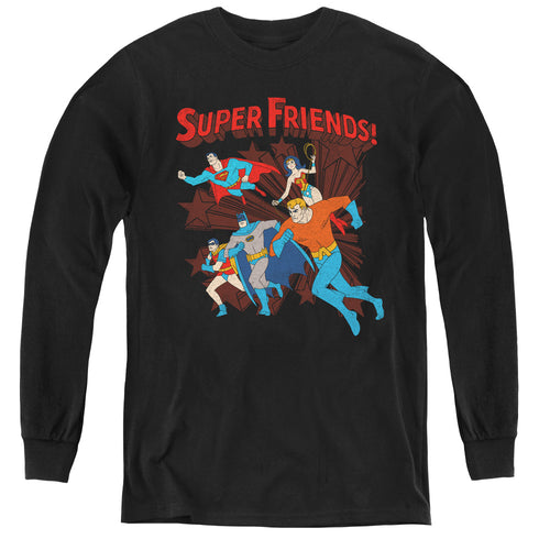 DC Comics Super Running Youth Long Sleeve T-Shirt