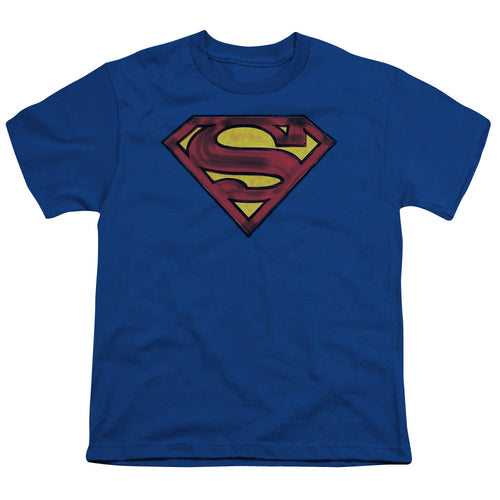 Superman Charcoal Shield Youth/Toddler T-Shirt