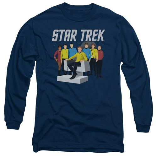 Star Trek Vector Crew Long Sleeve T-Shirt