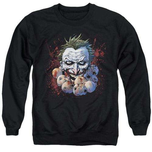 Justice League Doll Heads Crewneck Sweatshirt