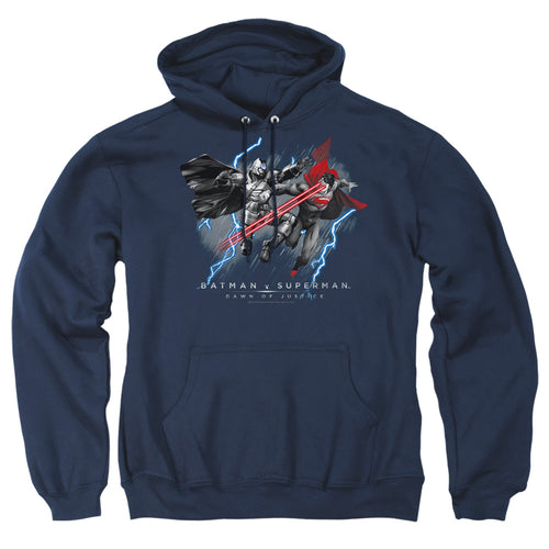Batman v Superman Lightniing V Heat Vision Pullover Hoodie