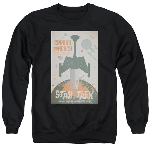 Star Trek Juan Ortiz Errand of Mercy Black Crewneck Sweatshirt