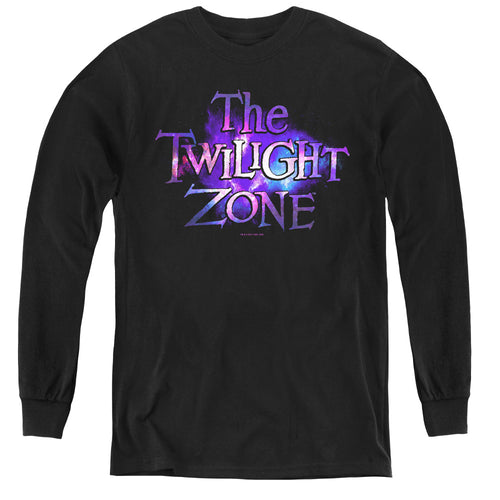 The Twilight Zone Galaxy Logo Youth Long Sleeve T-Shirt