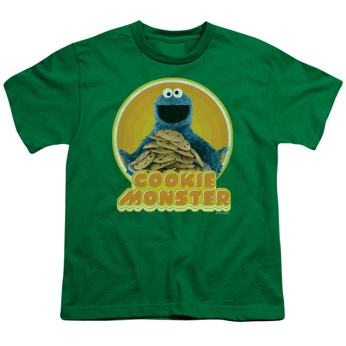 Sesame Street Cookie Iron on Youth/Toddler T-Shirt
