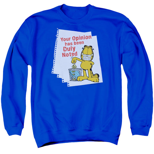 Garfield Duly Noted Crewneck Sweatshirt