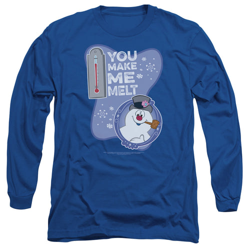 Frosty the Snowman Melt Long Sleeve T-Shirt
