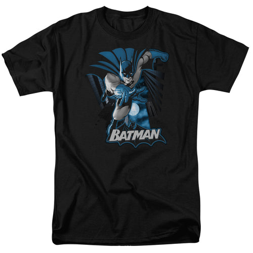 Justice League Batman Blue & Gray T-Shirt