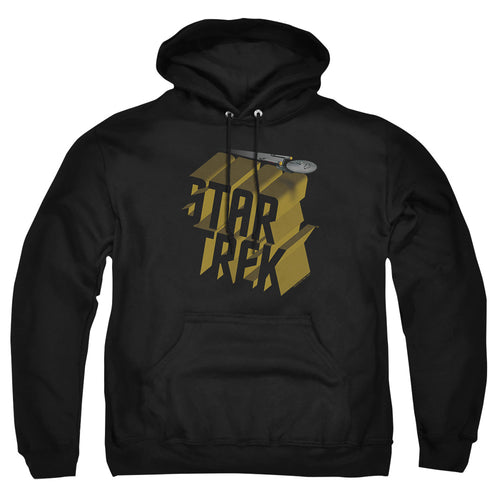 Star Trek 3D Logo Pullover Hoodie