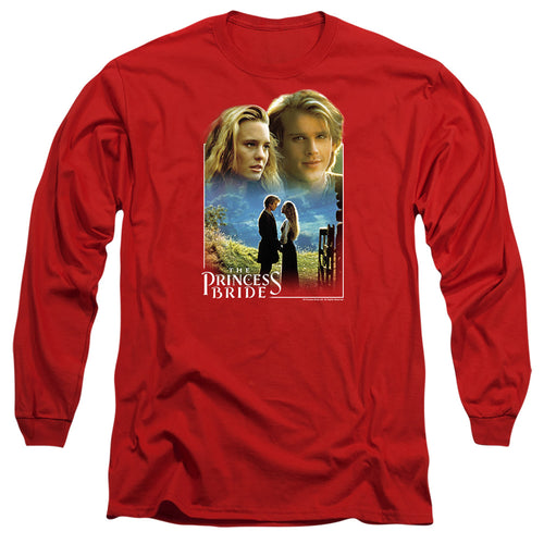 The Princess Bride Buttercup & Westley Red Long Sleeve T-Shirt