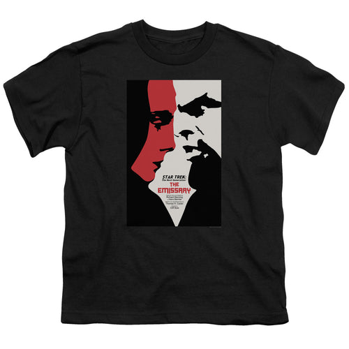 Star Trek The Emissary Black Youth/Toddler T-Shirt