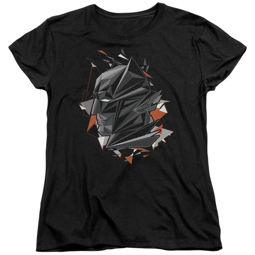 Batman v Superman Bat Head Tech Womens T-Shirt