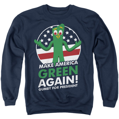 Gumby For President Crewneck Sweatshirt