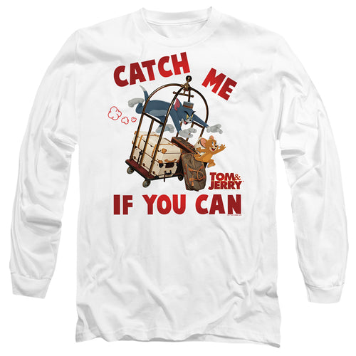 Tom and Jerry Movie Catch Me If You Can Long Sleeve T-Shirt