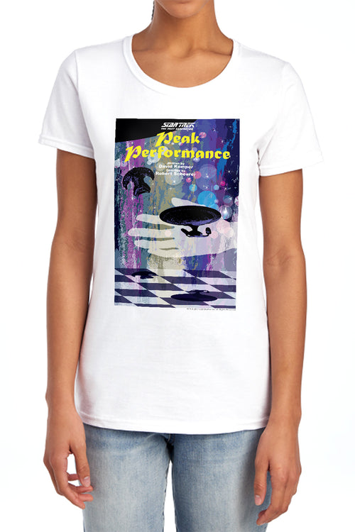 Star Trek Peak Performance Womens T-Shirt