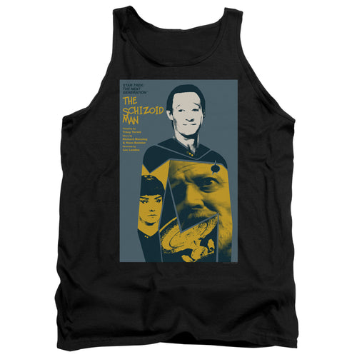 Star Trek The Schizoid Man Black Tank Top