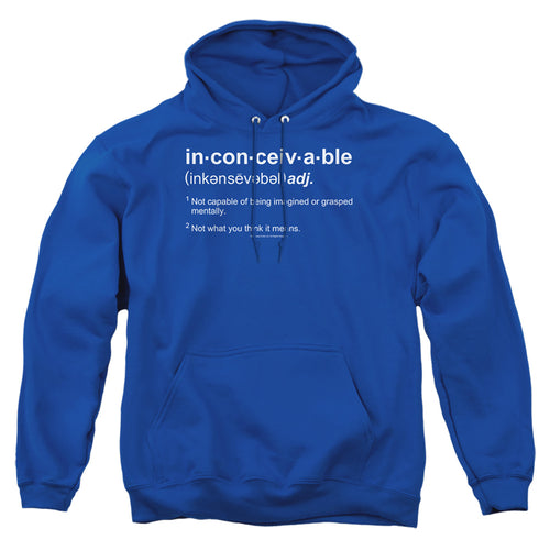 The Princess Bride Definition Royal Pullover Hoodie