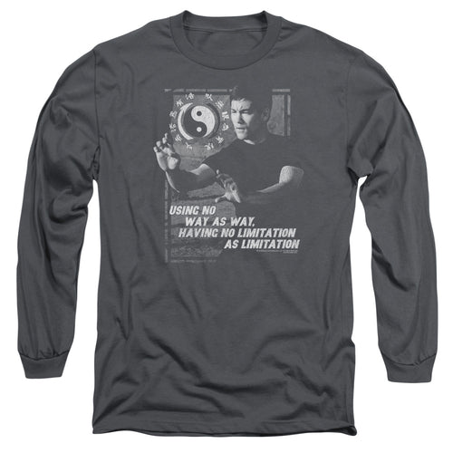Bruce Lee No Way as a Way Long Sleeve T-Shirt