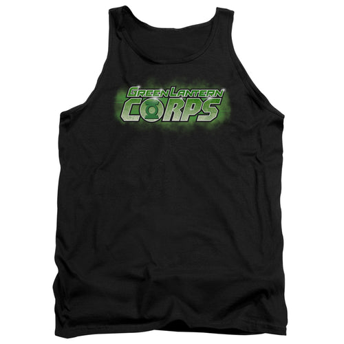 Green Lantern Gl Corps Title Tank Top