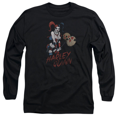 Justice League Harley Hammer Long Sleeve T-Shirt