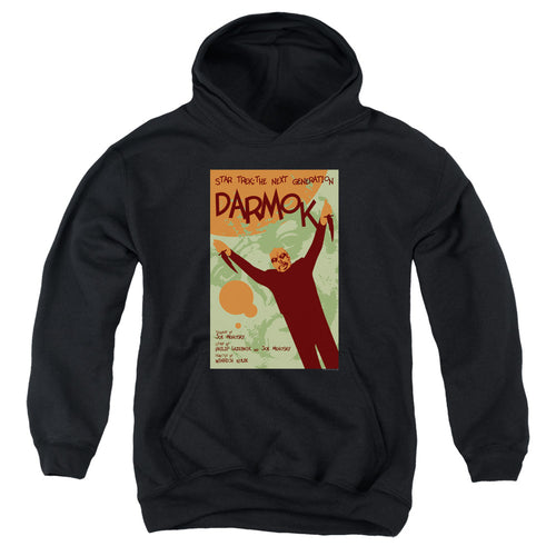 Star Trek Darmok Black Youth Hoodie
