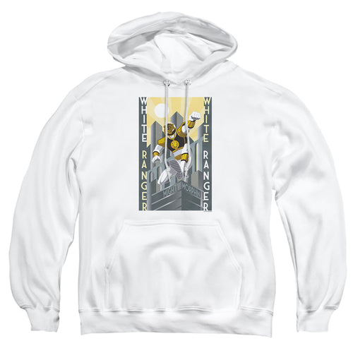 Mighty Morphin Power Rangers White Ranger Duo Pullover Hoodie