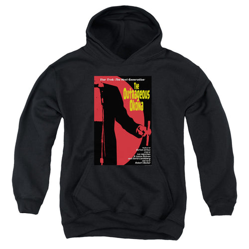 Star Trek The Outrageous Okona Black Youth Hoodie