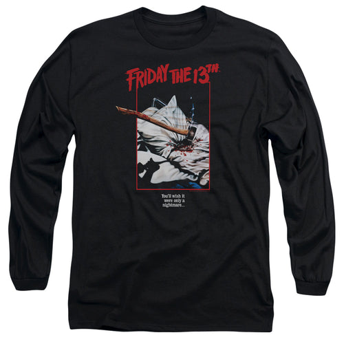 Friday the 13th Axe Poster Long Sleeve T-Shirt