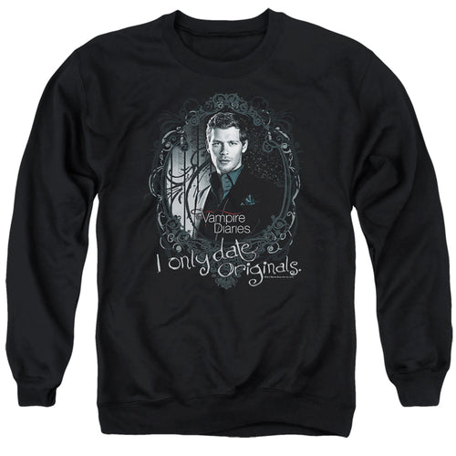 The Vampire Diaries I Only Date Originals Crewneck Sweatshirt