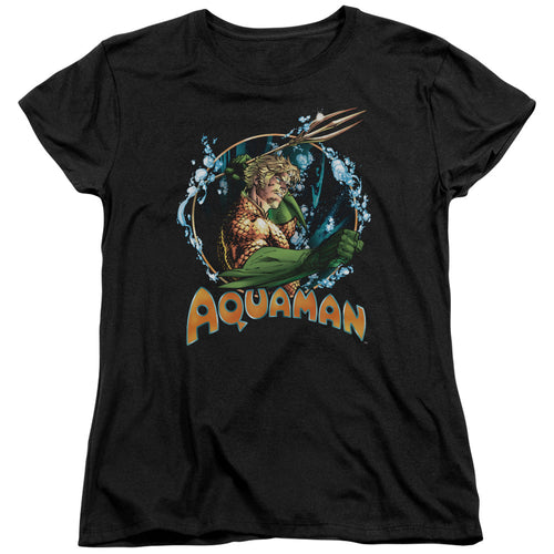 Justice League Ruler Of The Seas Womens T-Shirt