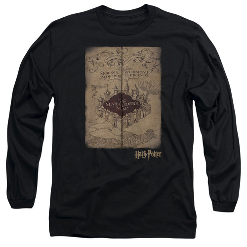 Harry Potter Marauders Map Long Sleeve T-Shirt