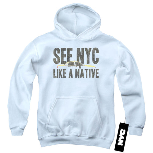 New York City Like a Native Youth Hoodie