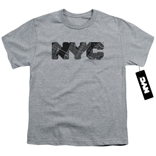 New York City Map Fill Youth/Toddler T-Shirt