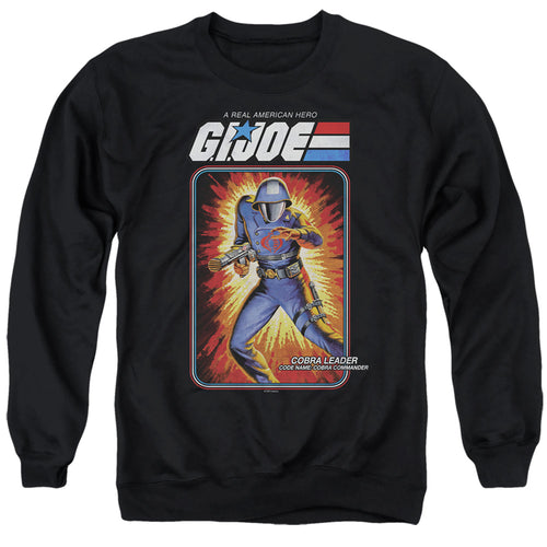 G.I. Joe Cobra Commander Card Crewneck Sweatshirt