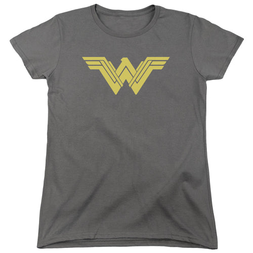 Batman v Superman Clean Line Logo Womens T-Shirt