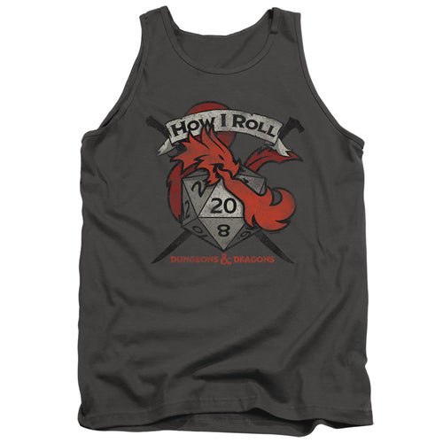 Dungeons & Dragons How I Roll D and D Tank Top