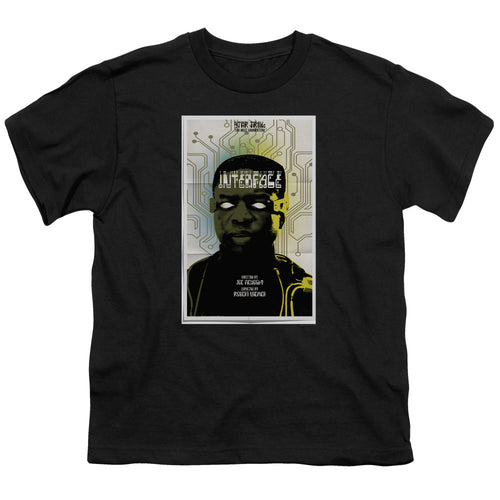 Star Trek Interface Black Youth/Toddler T-Shirt