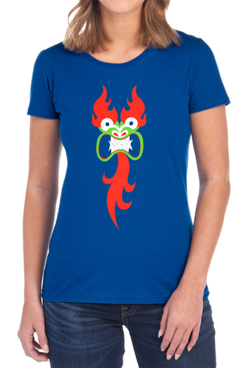 Samurai Jack Aku Face Womens T-Shirt