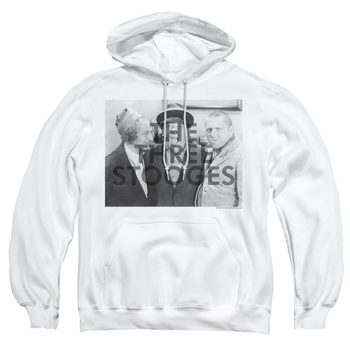 The Three Stooges Cutoff Pullover Hoodie