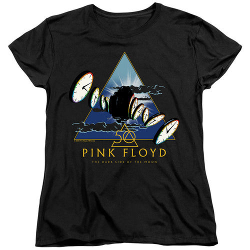 Pink Floyd Clocks Womens T-Shirt