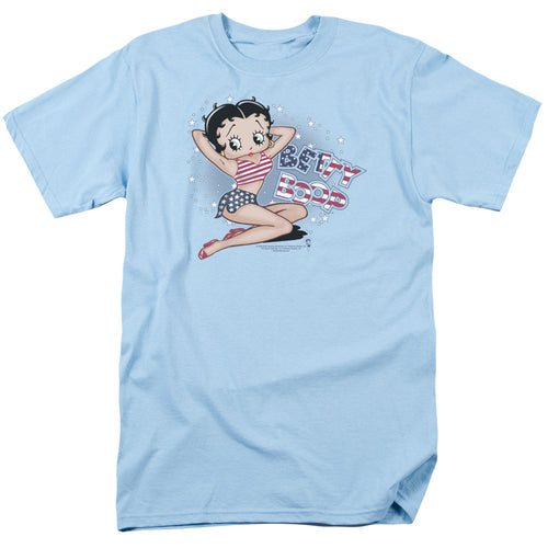 Betty Boop All American Girl Pin Up T-Shirt