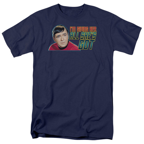 Star Trek Scotty All She's Got T-Shirt