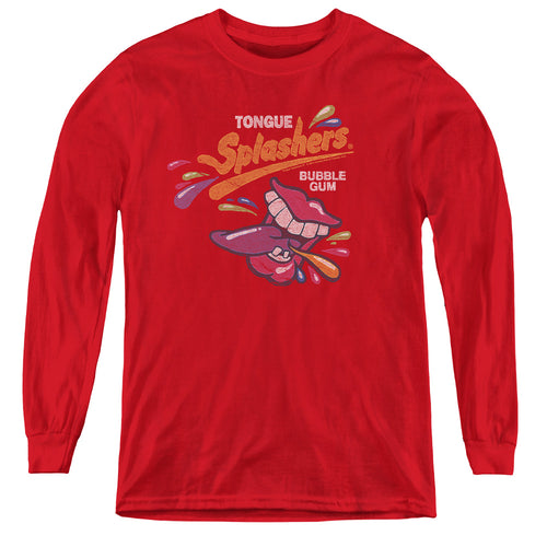 Dubble Bubble Distress Logo Youth Long Sleeve T-Shirt