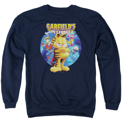 Garfield Dvd Art Crewneck Sweatshirt